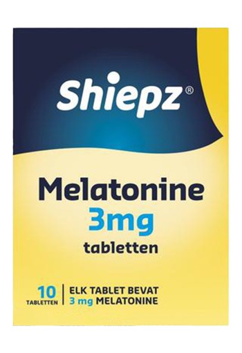 Shiepz Melatonine 3 mg (10 Tabletten)
