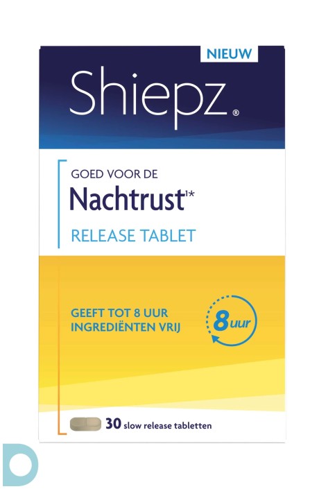 Shiepz Nachtrust 8 uur 30 Tabletten