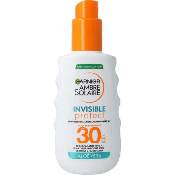 Ambre Solaire Invisible protect transparante spray SPF30 (150 Milliliter)