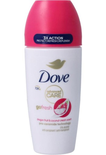 Dove Deodorant roller dragon fruit & coconut (50 Milliliter)