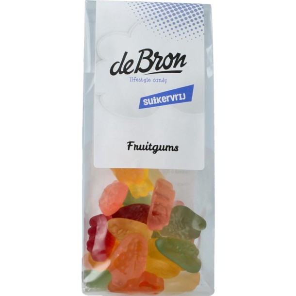De Bron Fruitgums suikervrij (90 Gram)