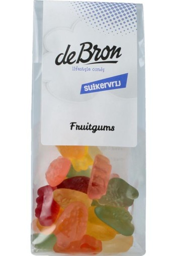 De Bron Fruitgums suikervrij (90 Gram)