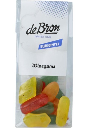 De Bron Winegums suikervrij (90 Gram)