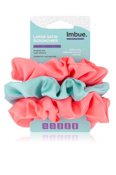 Imbue Scrunchies satin large (3 Stuks)