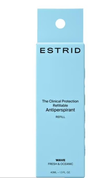 Estrid Wave Refill Anti-Transpirant Deodorant Roller 40 ML