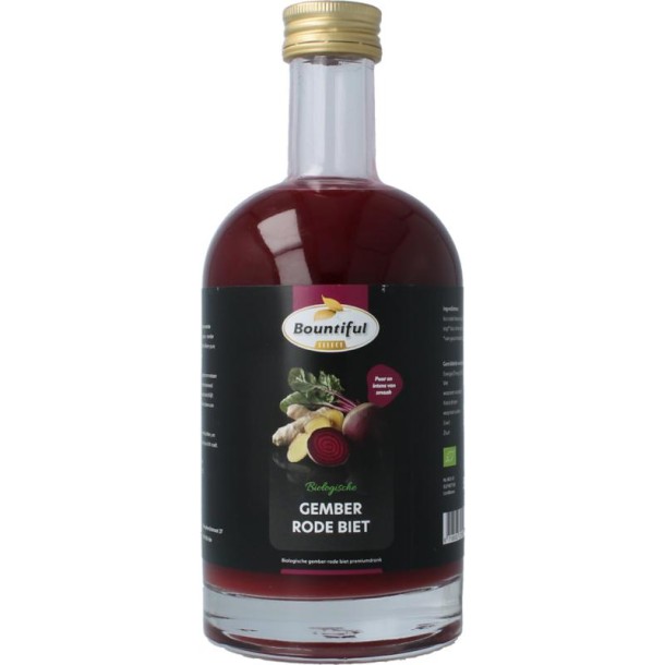 Bountiful Select Gember sap rode biet bio (500 Milliliter)