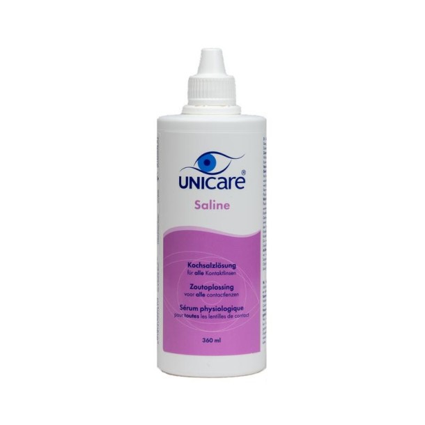 Unicare Saline (360 Milliliter)
