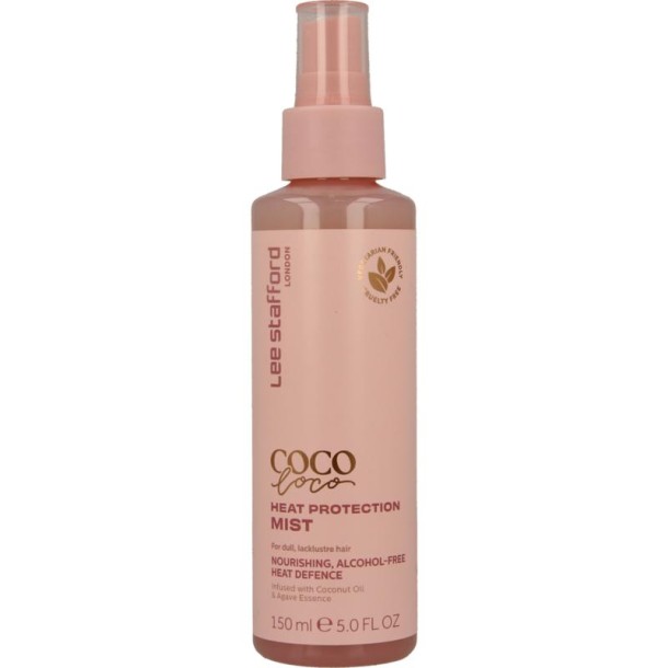Lee Stafford Coco loco & agave heat protection mist 150 Milliliter