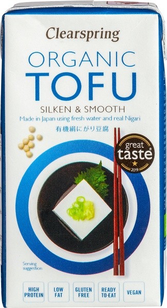 Clearspring Tofu silk bio (300 Gram)