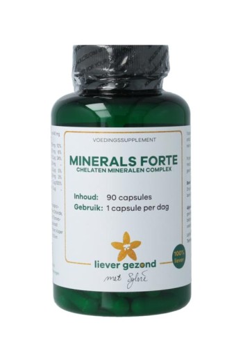 Liever Gezond Minerals chelaten mineralen complex (90 Vegetarische capsules)