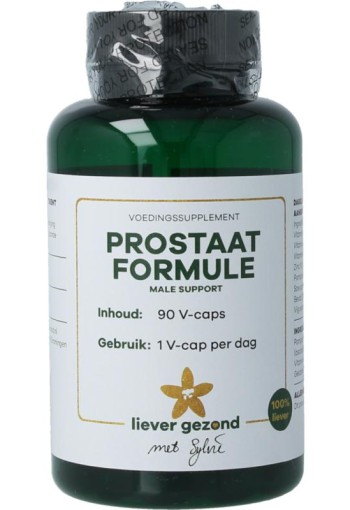 Liever Gezond Prostaat formule male support (90 Vegetarische capsules)