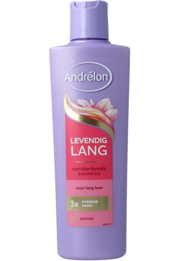 Andrelon Shampoo levendig lang 250 Milliliter
