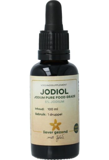 Liever Gezond Jodiol / lugols lodine 5% (100 Milliliter)