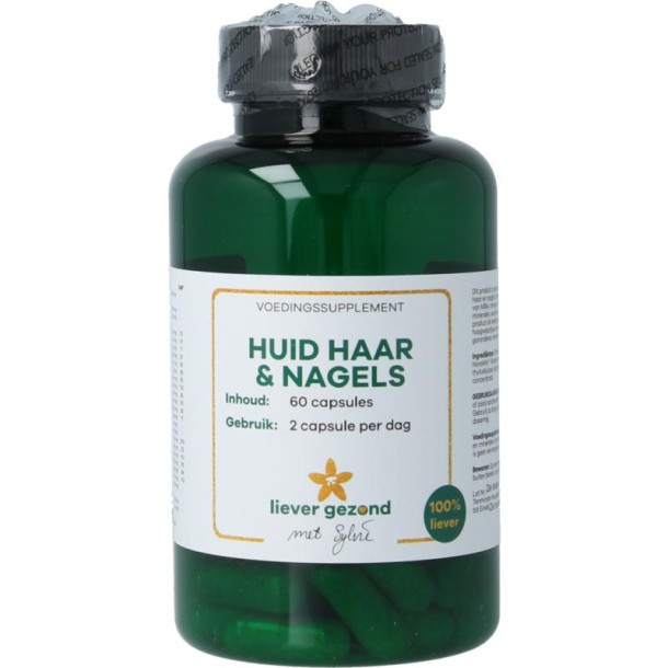 Liever Gezond Huid haar nagels (60 Vegetarische capsules)