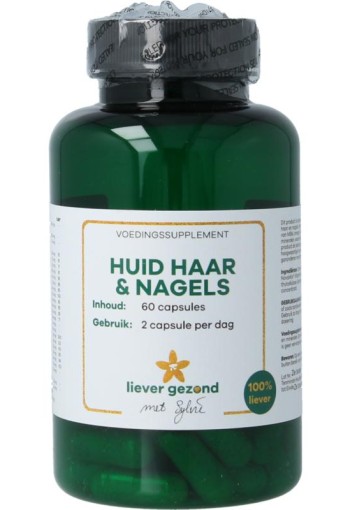 Liever Gezond Huid haar nagels (60 Vegetarische capsules)