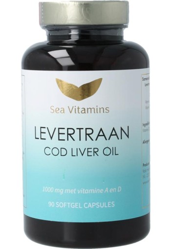 Sea Vitamins Levertraan (90 Softgels)
