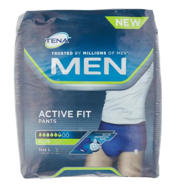 Tena Men Active Fit Plus L/XL Incontinentie - 8 stuks