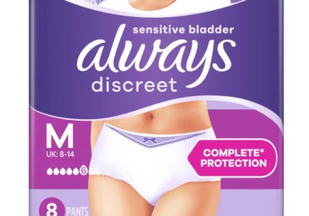 Always Discreet Incontinentiebroekjes Maat M 8 Stuks