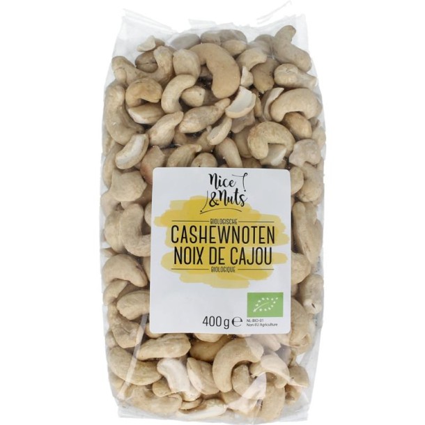 Nice & Nuts Cashewnoten bio (400 Gram)