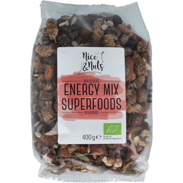 Nice & Nuts Energy mix superfoods bio (400 Gram)