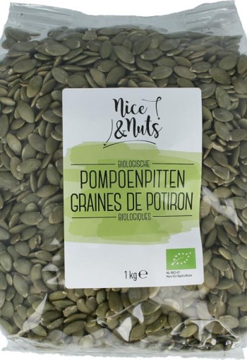 Nice & Nuts Pompoenpitten bio (1 Kilogram)