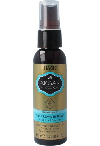 Hask Argan oil repair 5-in-1 leave in spray travel size (52 Milliliter)