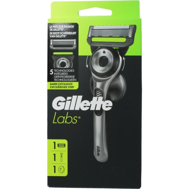 Gillette Labs scheersysteem met hanger + 1 mesje (1 Stuks)