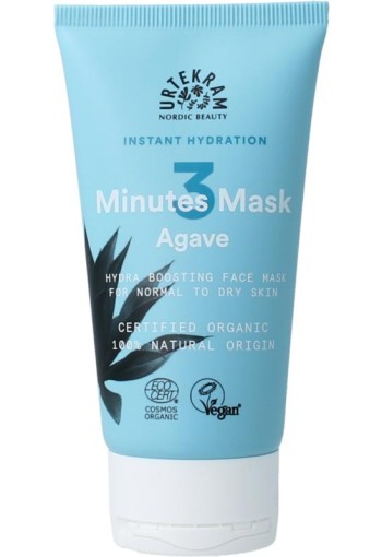 Urtekram Gezichtsmasker onmiddellijk hydratatie bio (75 Milliliter)