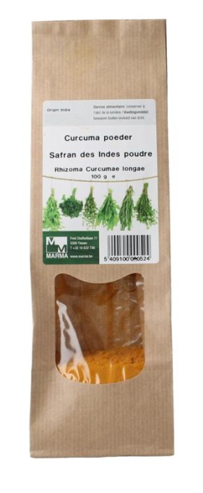 Marma Curcuma poeder (100 Gram)