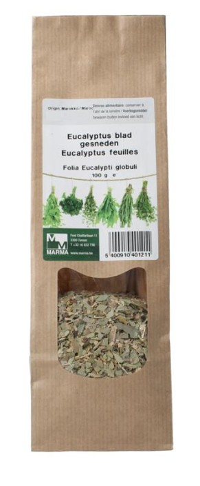 Marma Eucalyptus blad gesneden (100 Gram)