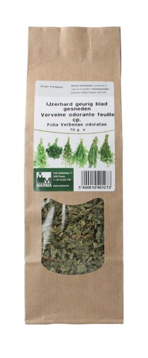 Marma IJzerhard kruid geurig blad gesneden (70 Gram)
