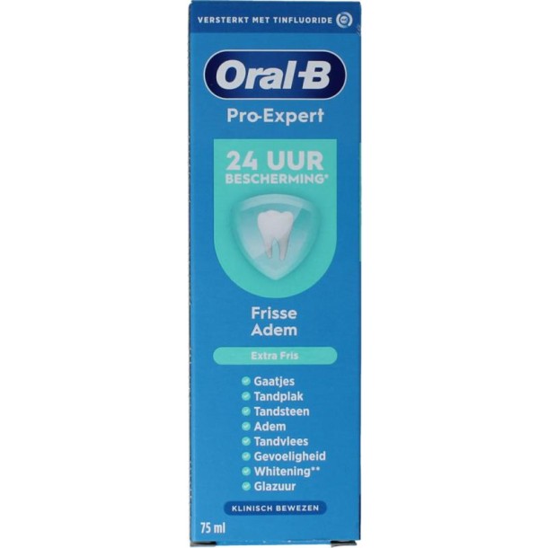 Oral B Tandpasta pro-expert fresh breath 75 Milliliter