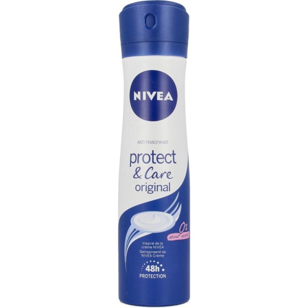 Nivea Deodorant spray protect & care 150 Milliliter
