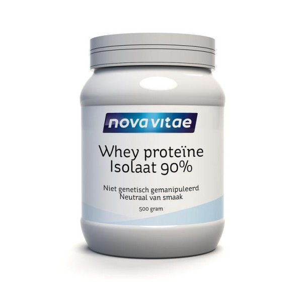Nova Vitae Whey proteine isolaat 90% (500 Gram)