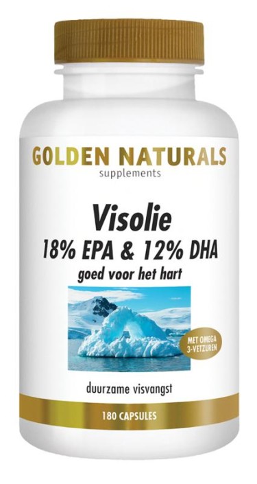Golden Naturals Visolie 18% EPA 12% DHA (180 Softgels)