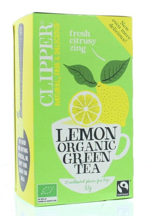 Clipper Green tea lemon bio (20 Zakjes)