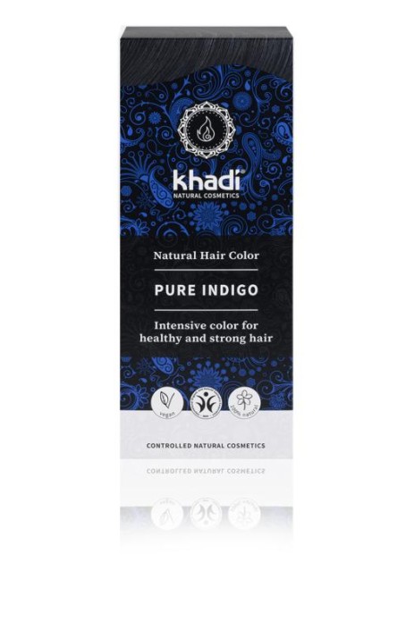 Khadi Haarkleur pure indigo (100 Gram)