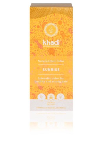 Khadi Haarkleur sunrise (100 Gram)