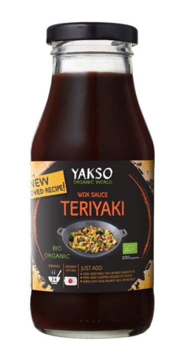 Yakso Woksaus teriyaki bio (240 Milliliter)