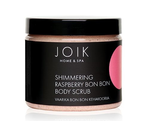 Joik Bodyscrub shimmering raspberry bon bon (210 Gram)