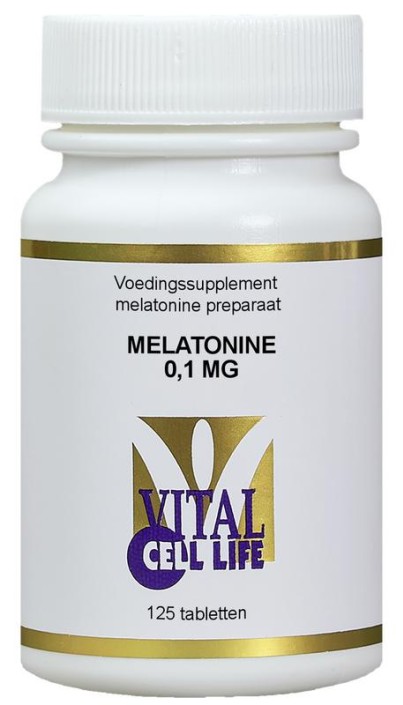 Vital Cell Life Melatonine 0.1mg (500 Tabletten)