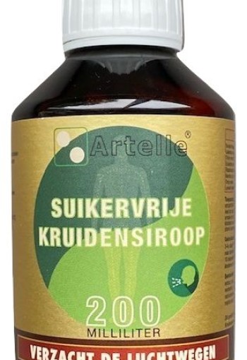 Artelle Kruidensiroop suikervrij (200 Milliliter)