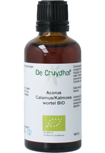 Cruydhof Acorus calamus/kalmoeswortel tinctuur bio (50 Milliliter)