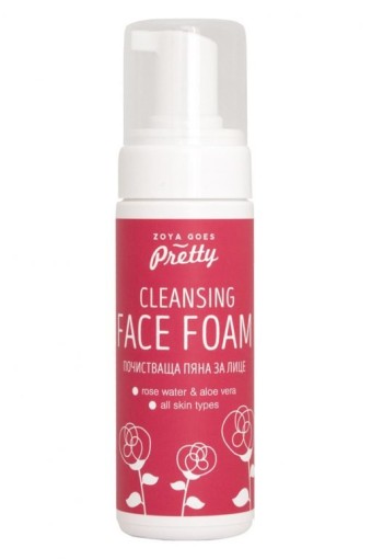 Zoya Goes Pretty Cleansing face foam rose & aloe vera (50 Milliliter)