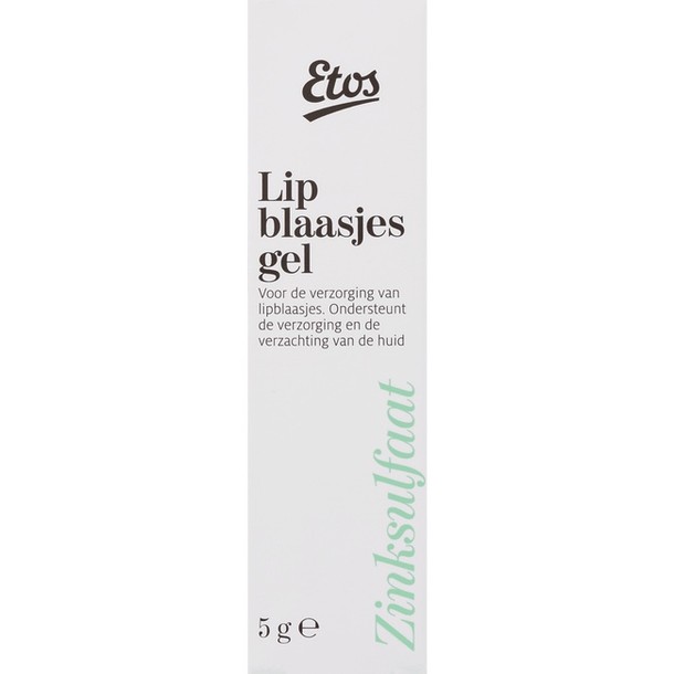 Etos Lipblaasjes Gel Zinksulfaat 5 gram