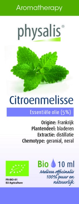 Physalis Citroenmelisse 5% bio (10 Milliliter)