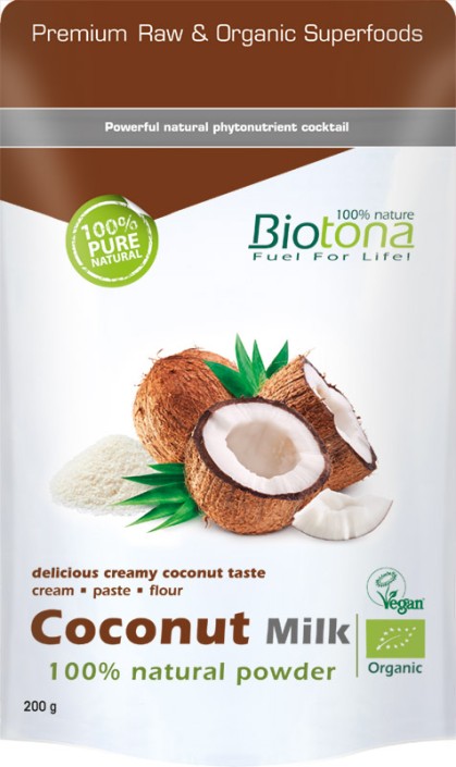 Biotona Coconut milk powder bio (200 Gram)