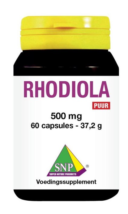 SNP Rhodiola 500mg puur (60 Capsules)
