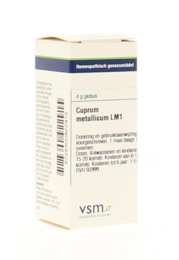 VSM Cuprum metallicum LM1 (4 Gram)