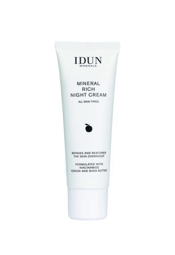 Idun Minerals Mineral rich night cream (50 Milliliter)